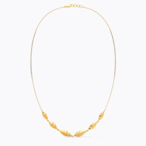 Aurum Coil Gold Necklace