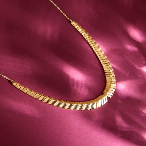 Radiant Coil Gold Necklace Radiant Coil Gold Necklace