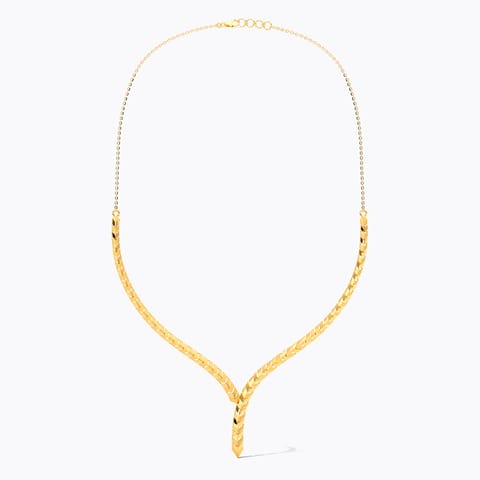 Gilded Serpent Gold Necklace
