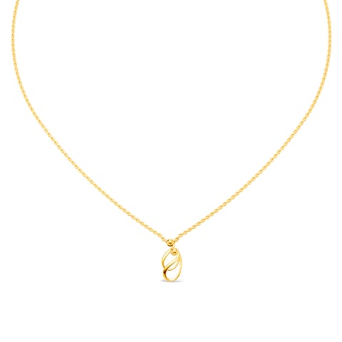 Endless Twist Gold Necklace Endless Twist Gold Necklace