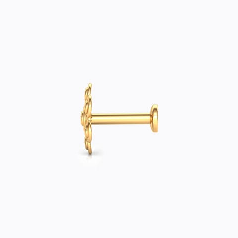 Swirl Gold Nose Pin Swirl Gold Nose Pin