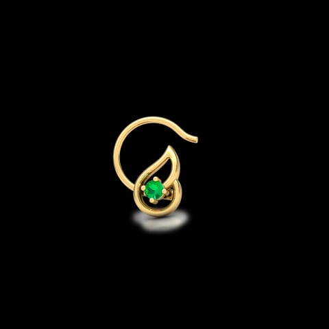 Vrinda Paisley Nose Pin