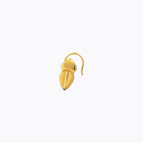 Roop Gold Nose Pin