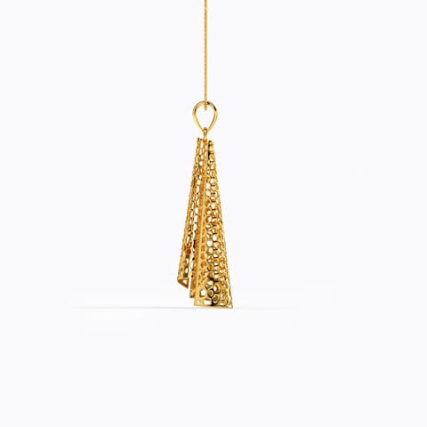 Rosa Ruffle Gold Pendant Rosa Ruffle Gold Pendant