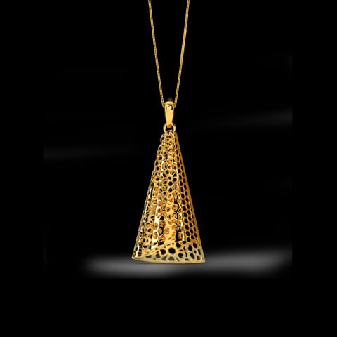 Rosa Ruffle Gold Pendant Rosa Ruffle Gold Pendant