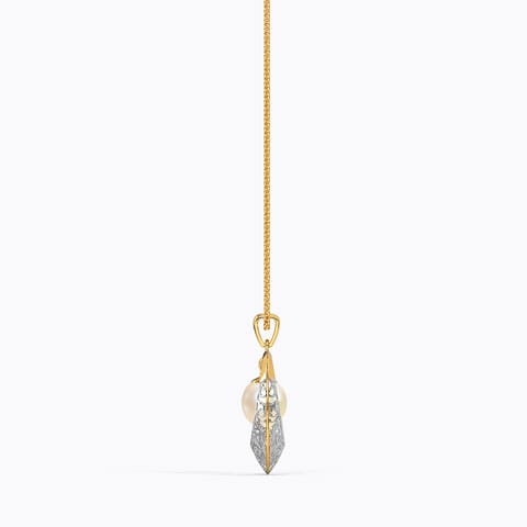 Tessa Cutout Pearl Pendant