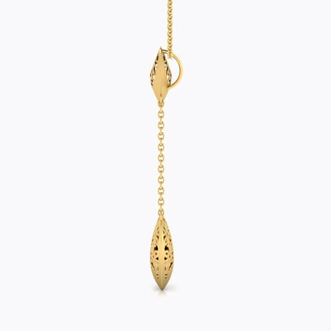 Evans Cutout Gold Pendant