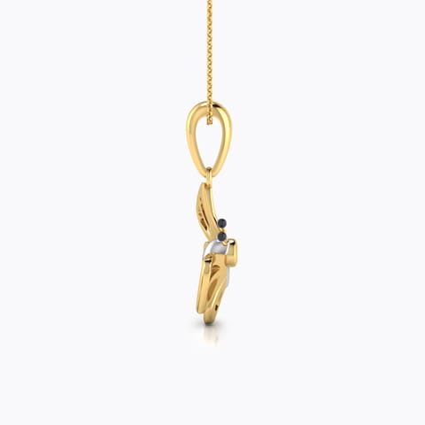 Lil Butterflies Kids' Gold Pendant