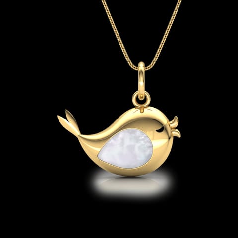 Birdy Kids' Gemstone Pendant