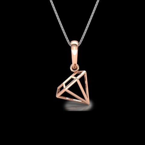 You Are a Gem Gold Pendant