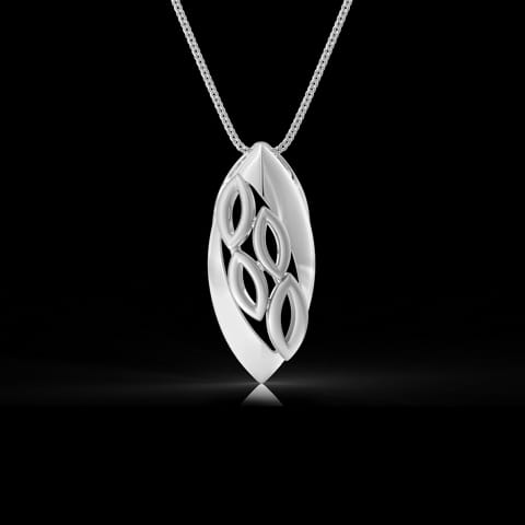 Marquise Platinum Pendant
