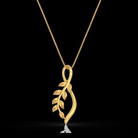 Twine Fern Gold Pendant Twine Fern Gold Pendant
