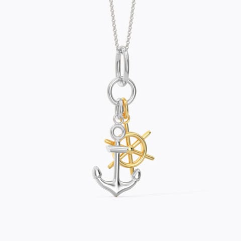 Sailor Charm Gold Pendant