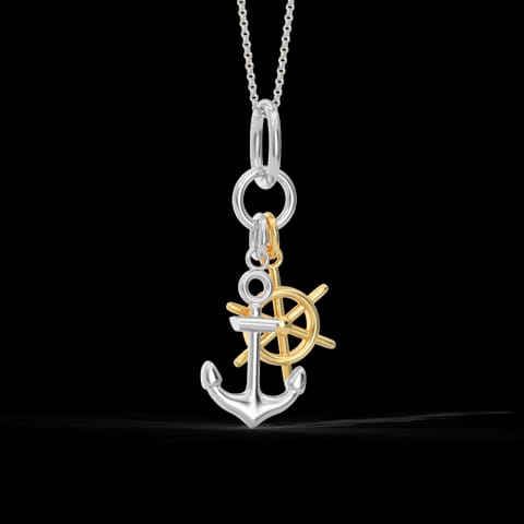 Sailor Charm Gold Pendant