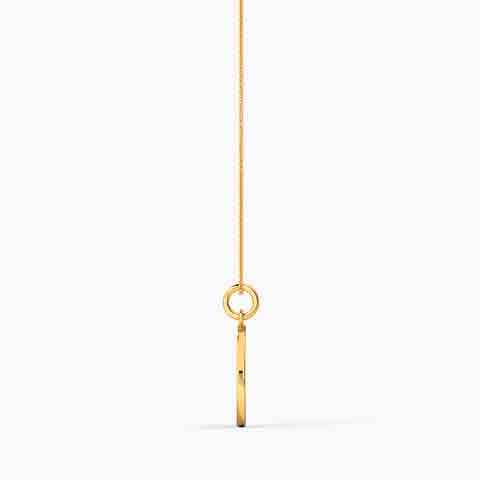 Happy World Gold Pendant