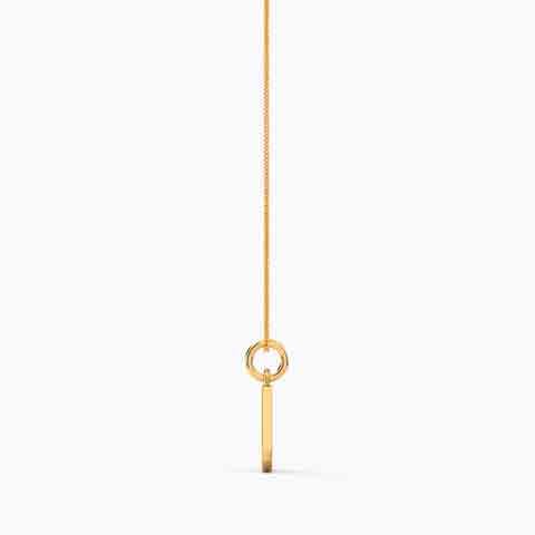 Pretty Cubic Gold Pendant Pretty Cubic Gold Pendant