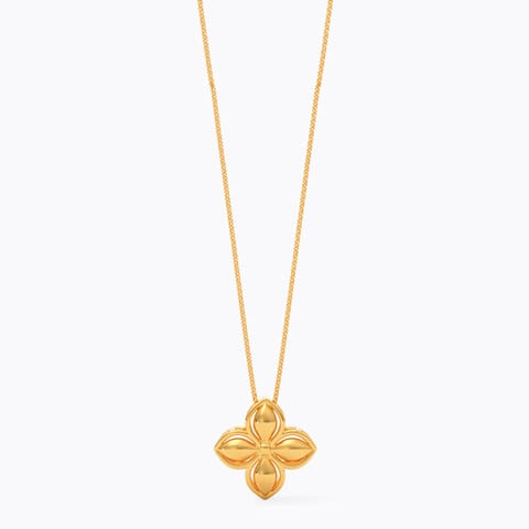 Serene Bloom 9KT Gold Pendant Serene Bloom 9KT Gold Pendant