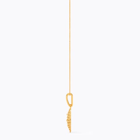 Marquise Stripe 9KT Gold Pendant Marquise Stripe 9KT Gold Pendant