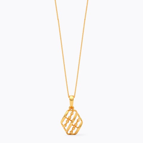 Hexa Cuts 9KT Gold Pendant Hexa Cuts 9KT Gold Pendant