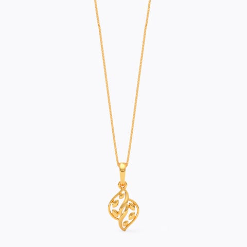 Flex Blaze 9KT Gold Pendant