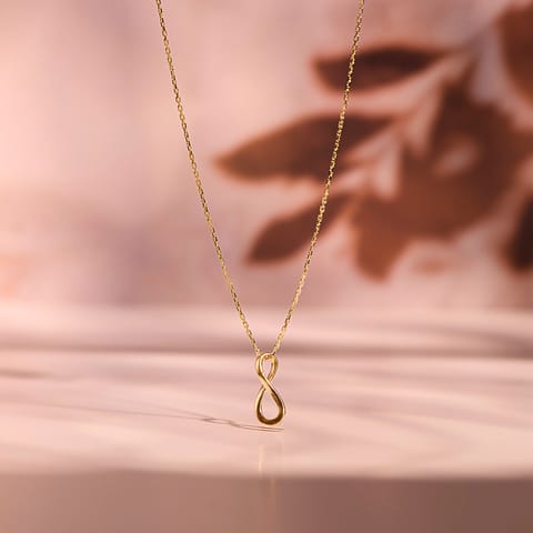 Auric Infinite Gold Pendant