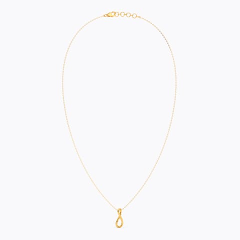 Auric Infinite Gold Pendant