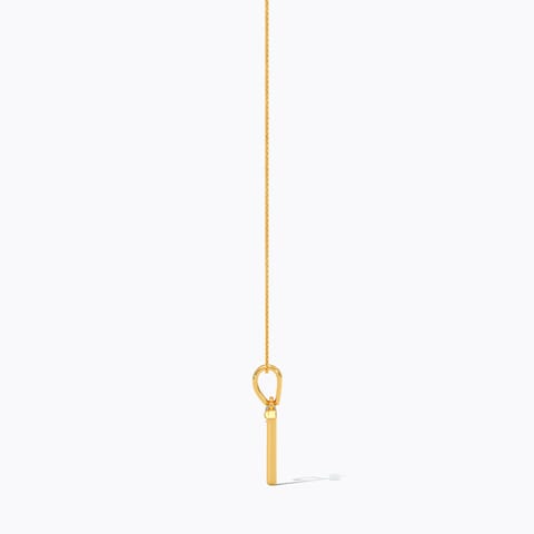 Akshar N 9KT Gold Pendant