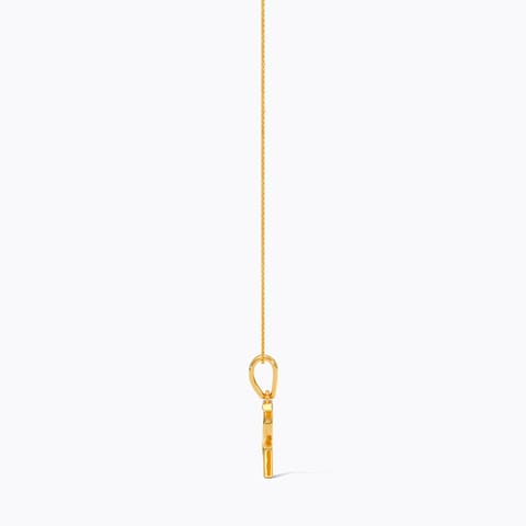 Akshar R 9KT Gold Pendant