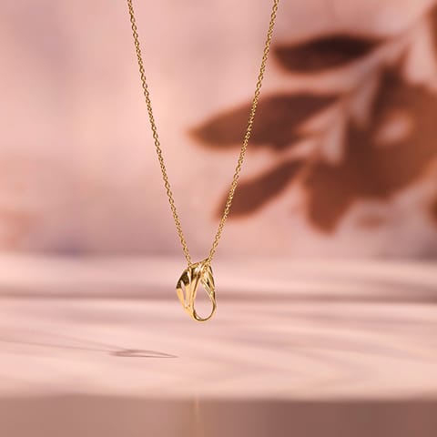 Couture Weave 9KT Gold Pendant
