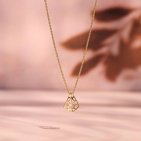 Auric Mosaic 9KT Gold Pendant