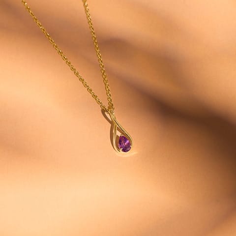 Purple Haze 9KT Gemstone Pendant Purple Haze 9KT Gemstone Pendant