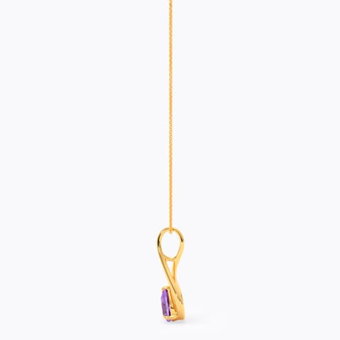 Purple Haze 9KT Gemstone Pendant
