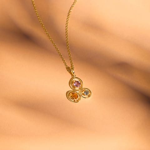 Trinity Glow 9KT Gemstone Pendant Trinity Glow 9KT Gemstone Pendant