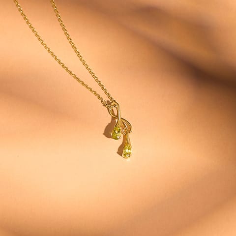 Dual 9KT Gemstone Pendant Dual 9KT Gemstone Pendant