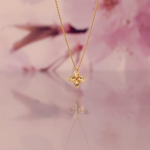 Passion Petals Gemstone Pendant