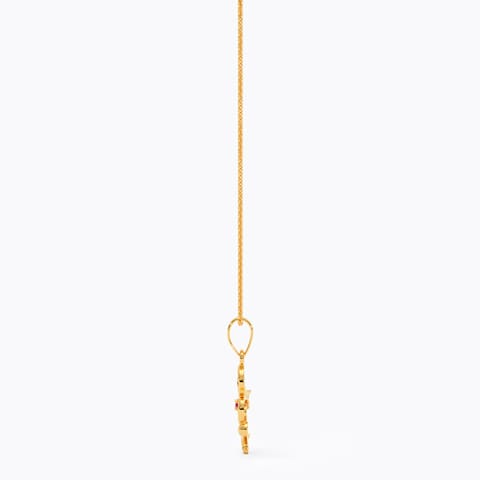 Om Shakti Gemstone Pendant