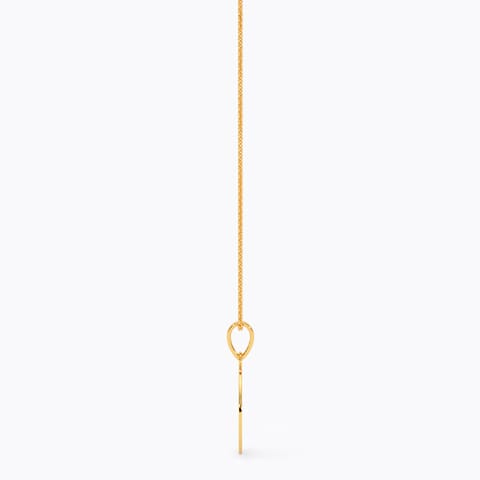 Orvella Mesh Gold Pendant