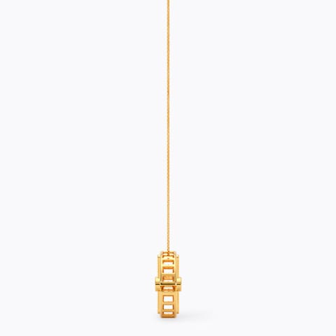 Meridian Mesh Gold Pendant Meridian Mesh Gold Pendant