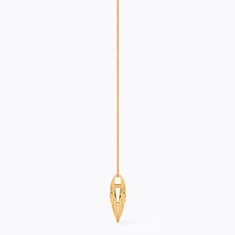 Marquise Weave Gold Pendant Marquise Weave Gold Pendant