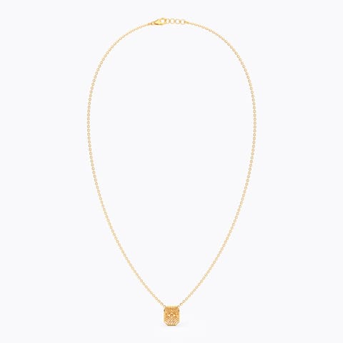 Octave Mesh Gold Pendant Octave Mesh Gold Pendant