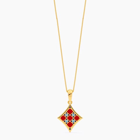 Chroma Shards Gold Pendant Chroma Shards Gold Pendant