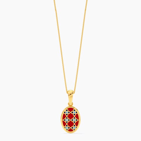 Mosaic Muse Gold Pendant Mosaic Muse Gold Pendant