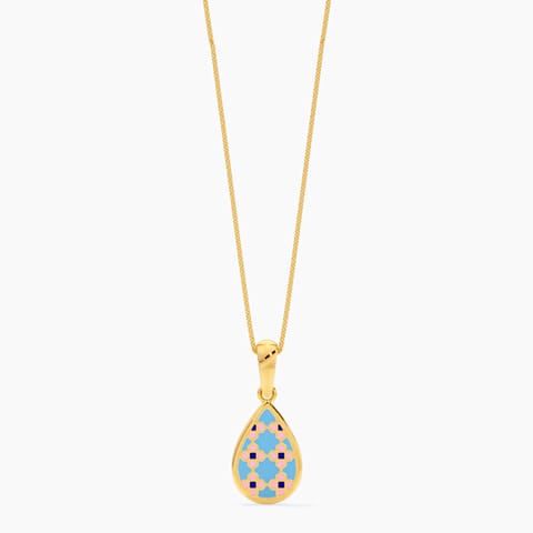 Fresco Gold Pendant