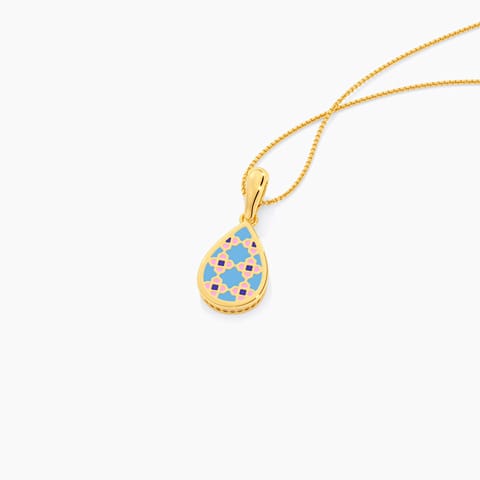 Fresco Gold Pendant
