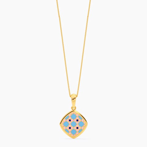 Tile Tales Gold Pendant Tile Tales Gold Pendant