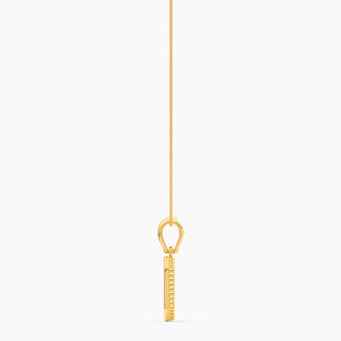 Rustic Tessera Gold Pendant Rustic Tessera Gold Pendant