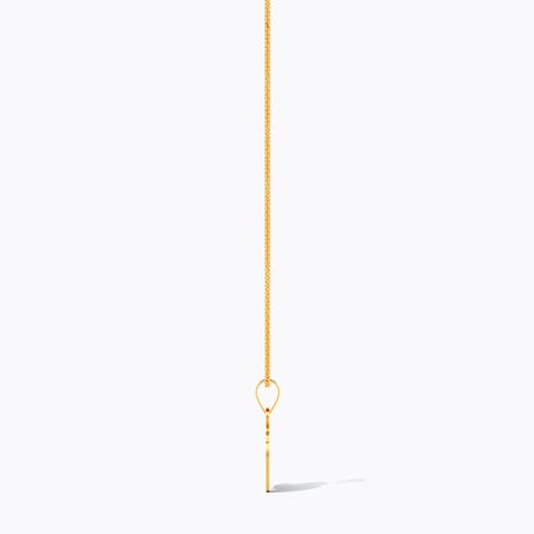 Printed Elephant 9KT Gold Pendant for Kids Printed Elephant 9KT Gold Pendant for Kids