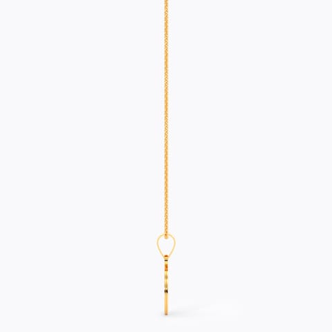 Tiny Lady Bug 9KT Gold Pendant for Kids