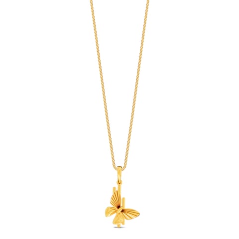 Butterfly Buzz 9KT Gold Pendant