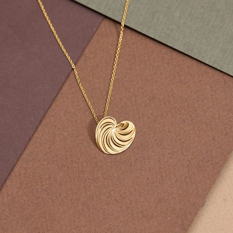 Natica Shell Gold Pendant Natica Shell Gold Pendant